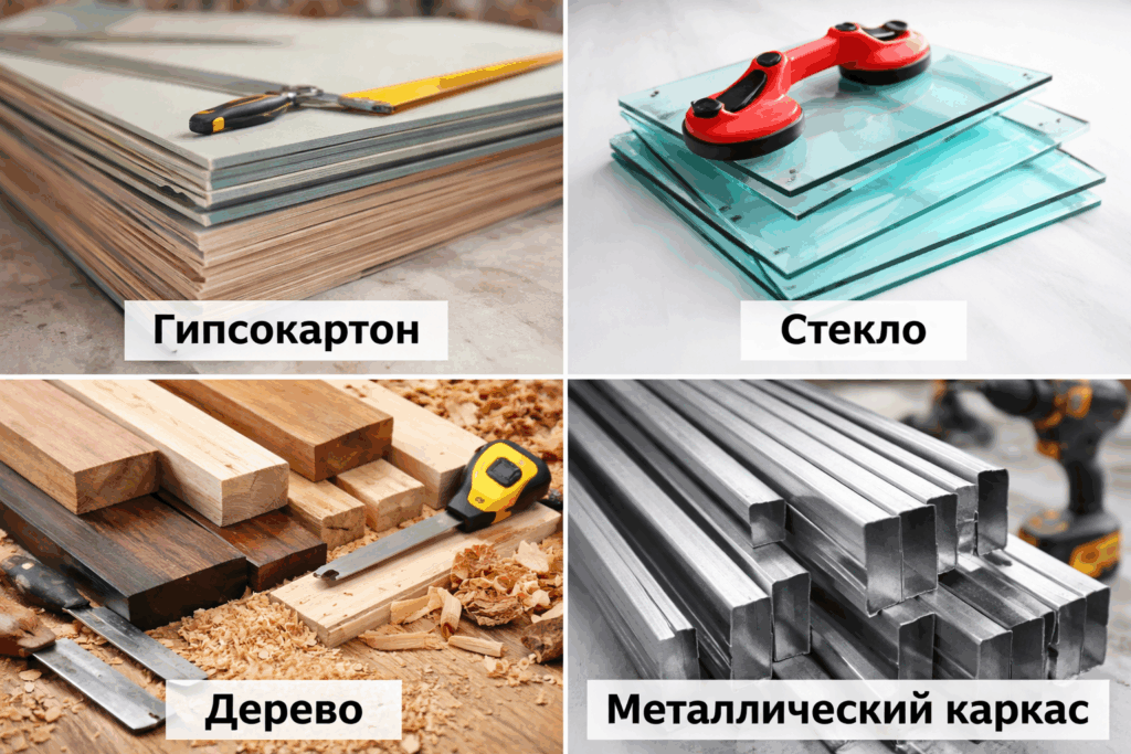 материалы перегородок